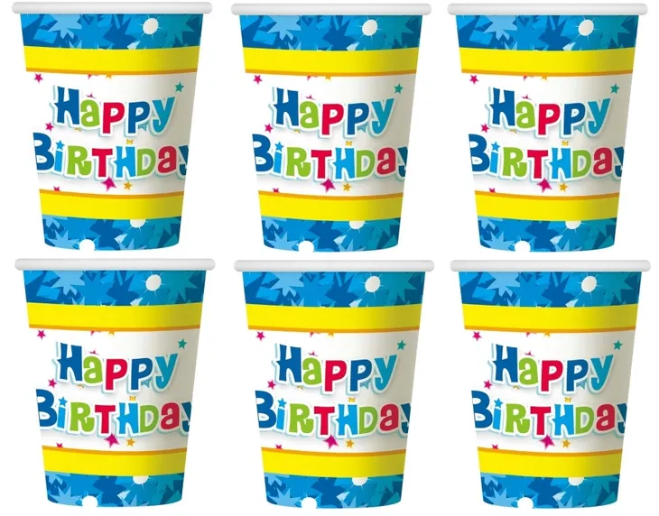 kubeczki-papierowe-happy-birthday-6szt-niebieskie-kolor-dodatkowy-wielokolorowy