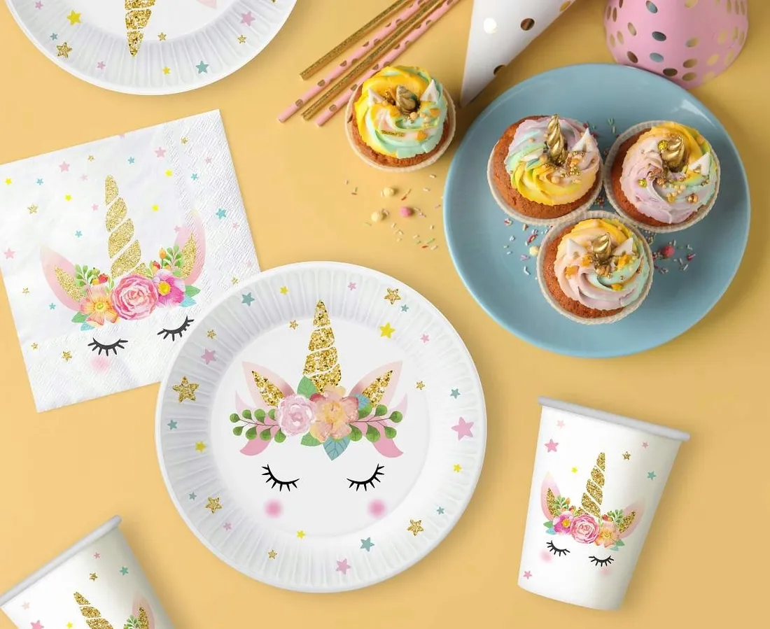 kubeczki-papierowe-jednorozec-unicorn-ml-6-sztuk