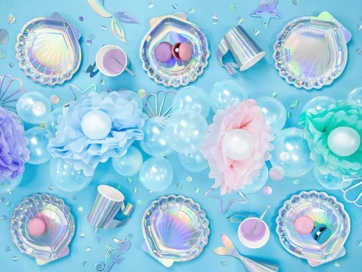 kubeczki-papierowe-syrenka-opalizujacy-220ml-6-szt-urodzinowe-kolor-dodatkowy-srebrny