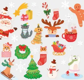naklejki-swiateczne-na-okno-sniezynki-renifer-choinka-mix-30-mikolaj