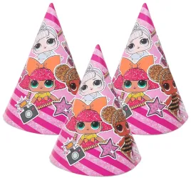 czapeczki-urodzinowe-lol-glitterati-6-sztuk