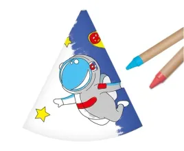 czapeczki-kosmos-kolorowanka-urodzinowe-party-6szt