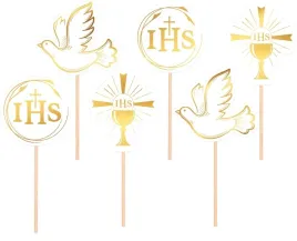 toppery-na-ciasto-ihs-listki-pierwsza-komunia-swieta-6-sztuk-zlote
