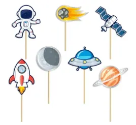 toppery-na-tort-space-statek-kosmiczny-kosmos-5-cm-7-szt