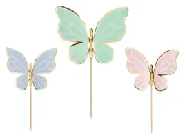 toppery-toper-na-tort-motylki-9-x-6-5-cm-mix-urodziny-roczek-9-szt