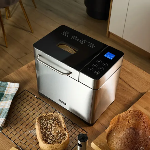 wypiekacz-do-chleba-automat-menu-pl-yoer-inox-przepisy-19-programow-lody-zalaczone-wyposazenie-hak-mieszadlo-misa-pojemnik-z-miarka-lyzeczka-z-miarka