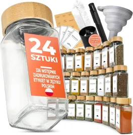 sloiki-na-przyprawy-24sztuki-kompletny-zestaw-2mlynki-sol-i-pieprz-lejek