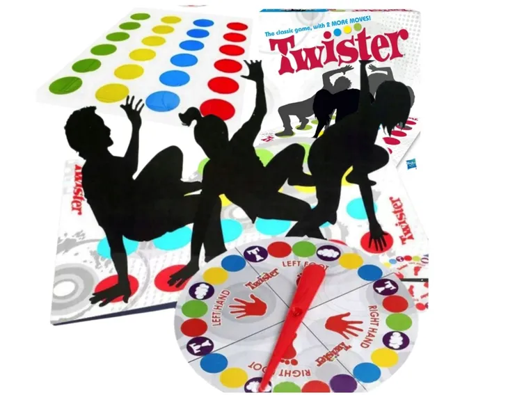 GRA PLANSZOWA TWISTER MATA TANECZNA RODZINNA