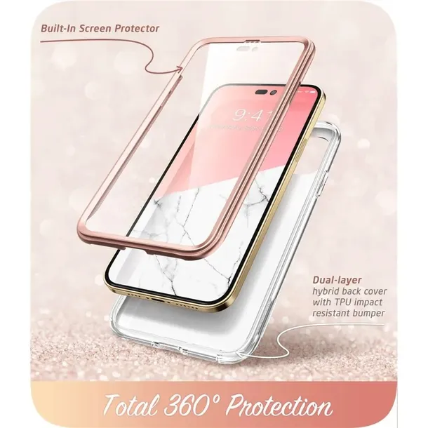 etui-supcase-cosmo-apple-iphone-14-pro-marble-kolor-rozowy