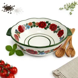 salaterka-ceramiczna-miska-do-salatek-1l-z-uchwytami-w-kwiaty-24-cm-halinka