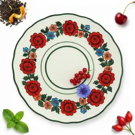 talerz-obiadowy-do-dan-ceramiczny-recznie-malowany-kwiaty-26-cm-halinka
