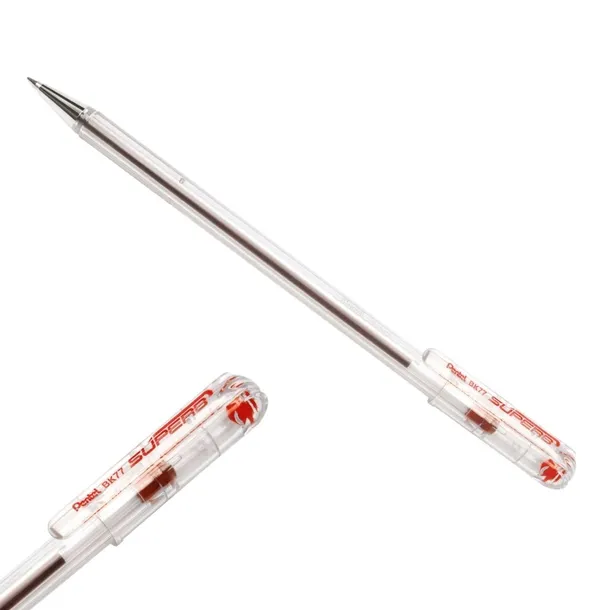 dlugopis-bk77-superb-czerwony-pentel-kolor-tuszu-czerwony