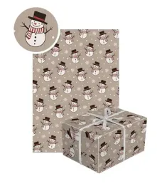 papier-prezentowy-kraft-balwanki-swieta