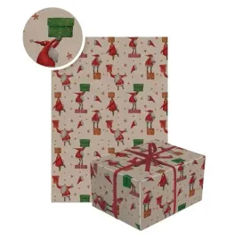 papier-prezentowy-kraft-mikolaje-swieta