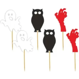 pikery-halloween-z-reka-zombie-wielokolorowy-6-szt