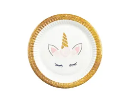 talerzyki-urodzinowe-piekny-jednorozec-18-cm-6-szt