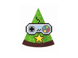 czapeczki-urodzinowe-game-on-6-szt