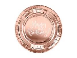 talerzyki-papierowe-na-urodziny-happy-birthday-rozowe-zloto-18-cm-6-szt