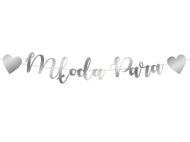 baner-z-napisem-mloda-para-srebrny-120-cm-1-szt