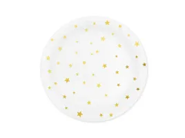 talerzyki-papierowe-biale-w-zlote-gwiazdki-18-cm-6-szt