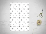 papier-pakowy-snow-flake-bialy-3-arkusze-stan-nowy