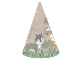 czapeczki-papierowe-lesne-zwierzatka-6-szt
