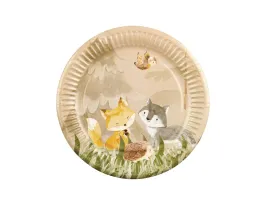 talerzyki-papierowe-na-urodziny-lesne-zwierzatka-18-cm-6-szt