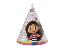czapeczki-urodzinowe-koci-domek-gabi-6-szt