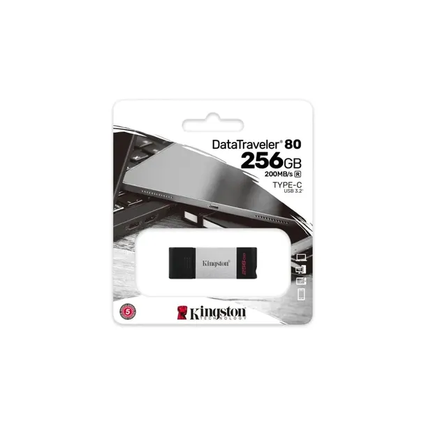 kingston-pendrive-256gb-usb-c-dt80-stan-nowy-waga-z-opakowaniem-0-3-kg