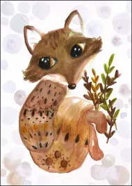lisek-plakat-30x40-cm