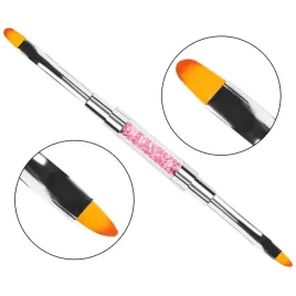 pedzelek-do-zelu-4-6-krysztalki-dwustronny-hit-rozowy-clavier