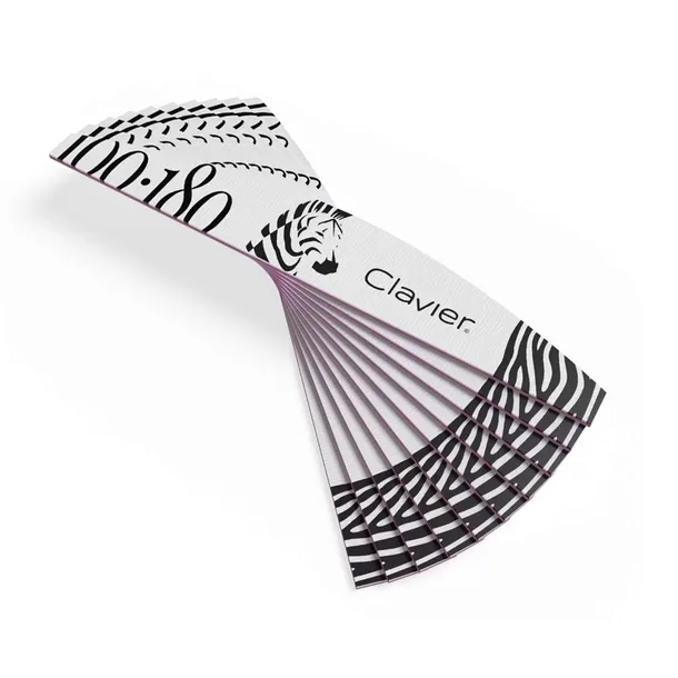 Pilnik do paznokci, manicure Zeberka Łódka 100/180 CLAVIER