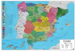 mapa-hiszpanii-plakat-915x61-cm