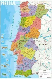 mapa-portugalii-plakat-61x915-cm