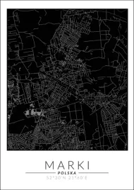 marki-mapa-czarna-plakat-40x60-cm