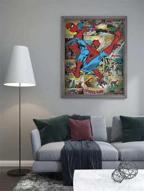 marvel-comics-spiderman-retro-plakat-61x915-cm-stan-nowy