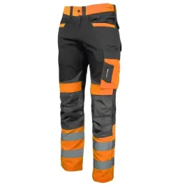 spodnie-ostrzegawcze-do-pasa-pomaranczowe-slim-fit-lahti-pro-l40512-s