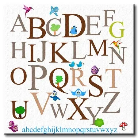 alfabet-ii-obraz-na-plotnie-60x60-cm