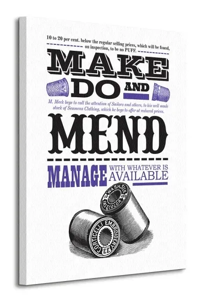 asintended-make-do-and-mend-obraz-na-plotnie-60x80-cm