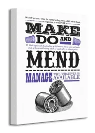 asintended-make-do-and-mend-obraz-na-plotnie-30x40-cm