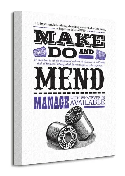 asintended-make-do-and-mend-obraz-na-plotnie-30x40-cm