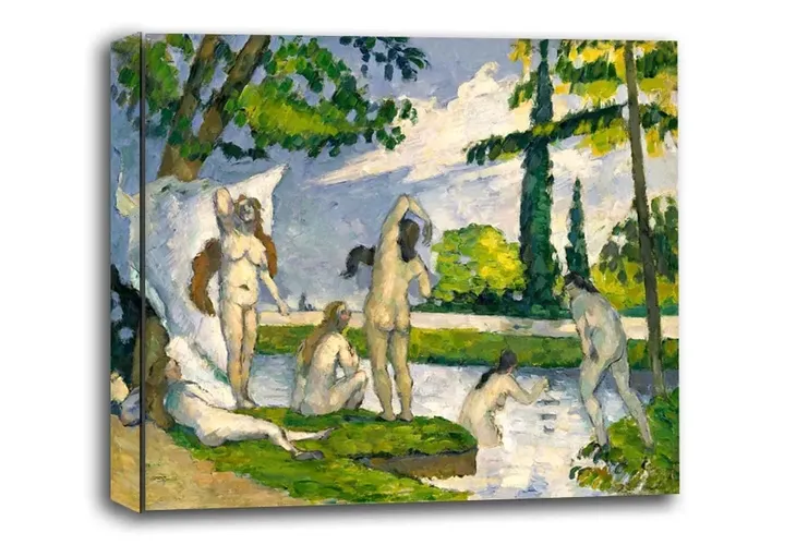 bathers-paul-cezanne-obraz-na-plotnie-30x20-cm