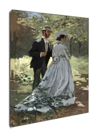 bazille-and-camille-study-for-dejeuner-sur-lherbe-claude-monet-obraz