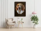 beagle-ciemne-tlo-obraz-na-plotnie-30x40-cm-stan-nowy