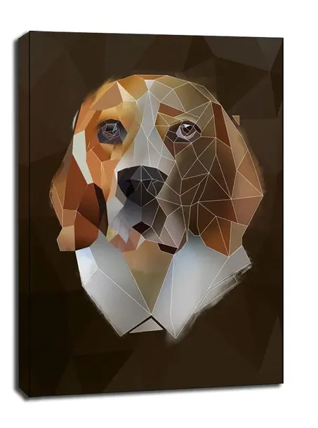 beagle-ciemne-tlo-obraz-na-plotnie-50x70-cm