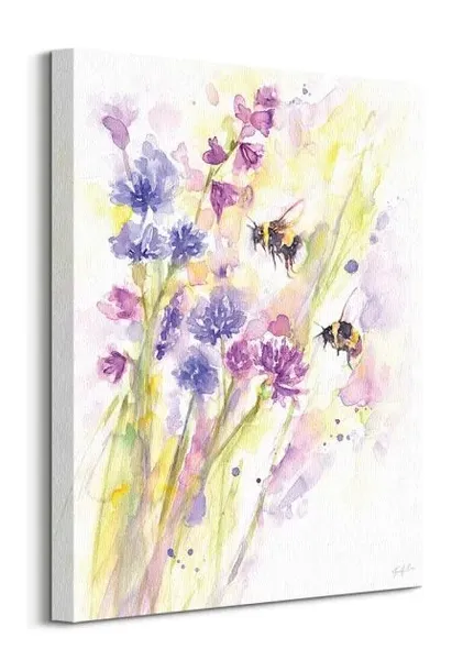 bees-wildflowers-obraz-na-plotnie-40x50-cm