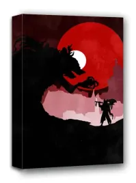 bloodborne-vintage-obraz-na-plotnie-50x70-cm