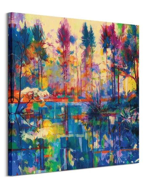 blue-and-green-reflections-obraz-na-plotnie-85x85-cm