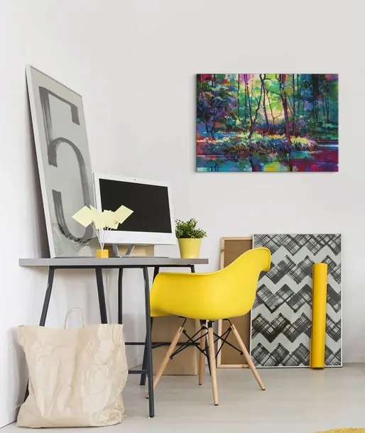 brick-yard-pond-obraz-na-plotnie-80x60-cm-stan-nowy