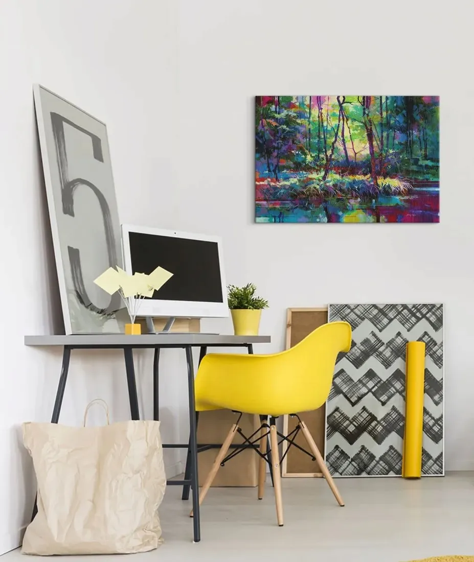 brick-yard-pond-obraz-na-plotnie-80x60-cm-stan-nowy